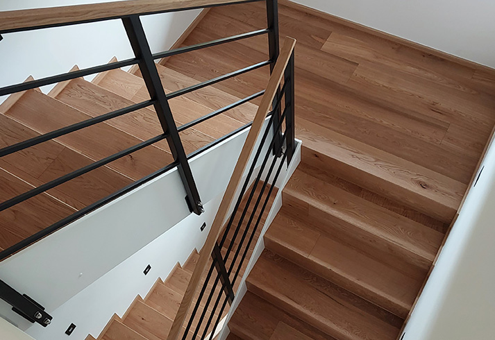 Treppen professionell belegen & renovieren